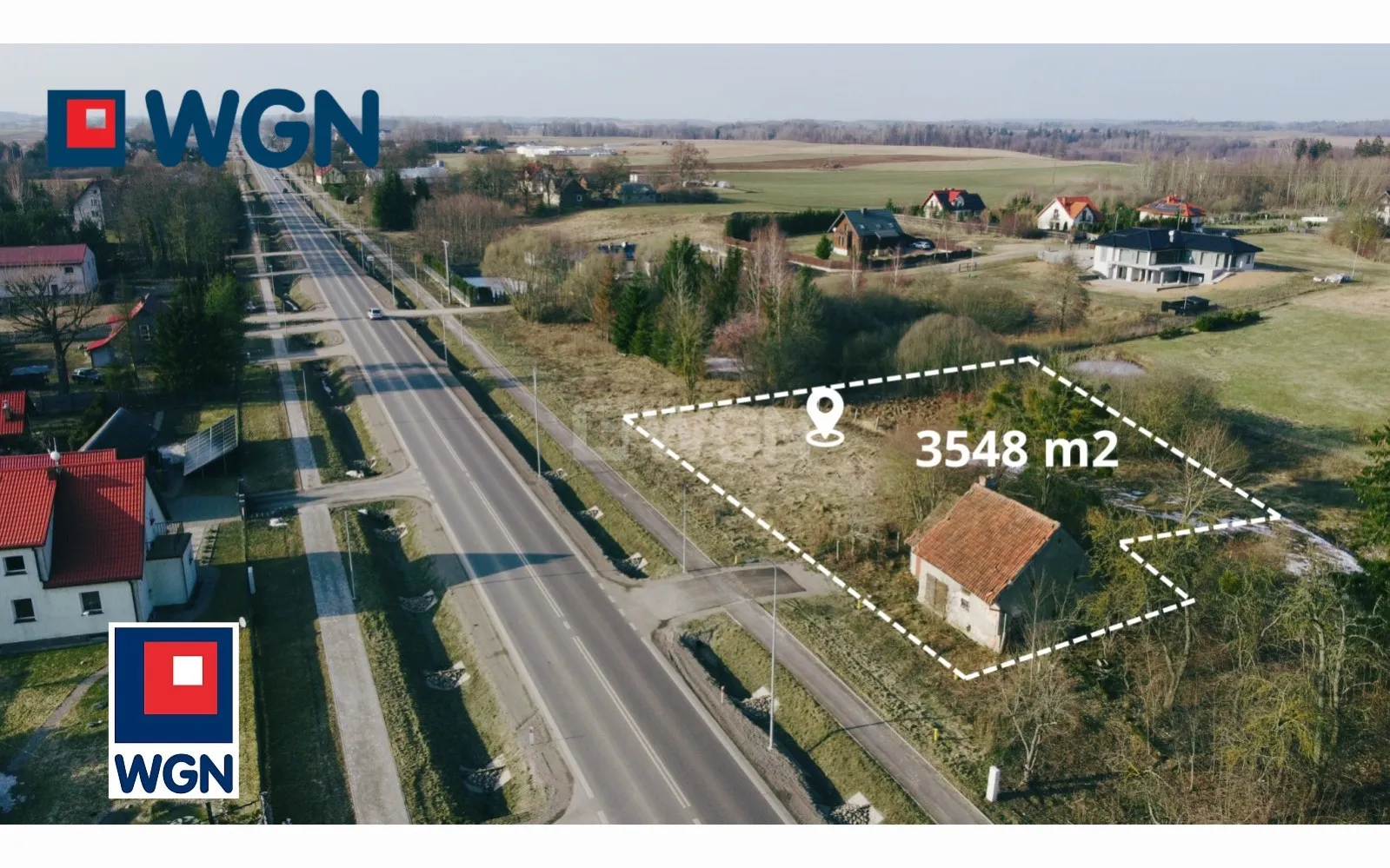 Grunt budowlany jednorodzinny na  sprzedaż sedranki - REZERWACJA | Sedranki | działka budowlana 3548 m2 z budynkiem gospodarczym
